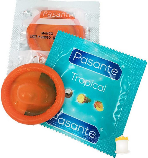 Pasante Tropical Condoms 1pc