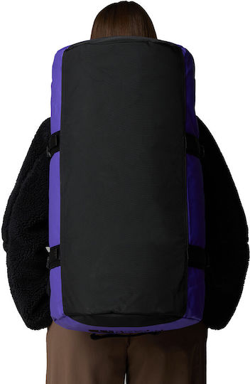 The North Face Base Camp Duffel Medium Fabric Sack Voyage 71lt Purple L64.5xW35.5xH35.5cm