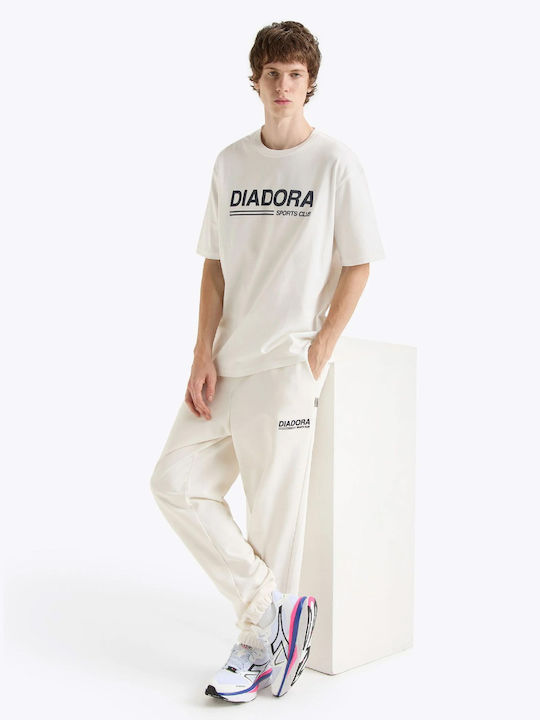 Diadora Herren-Sweatpants Off White