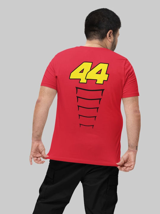 Lewis Hamilton Ferrari Plus Size T-shirt Wings Black