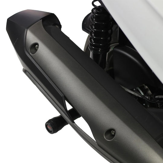 GP Kompozit Προστατευτικό Εξάτμισης Μοτοσυκλέτας Kymco X-Town 250i 2020-2022 Μαύρο