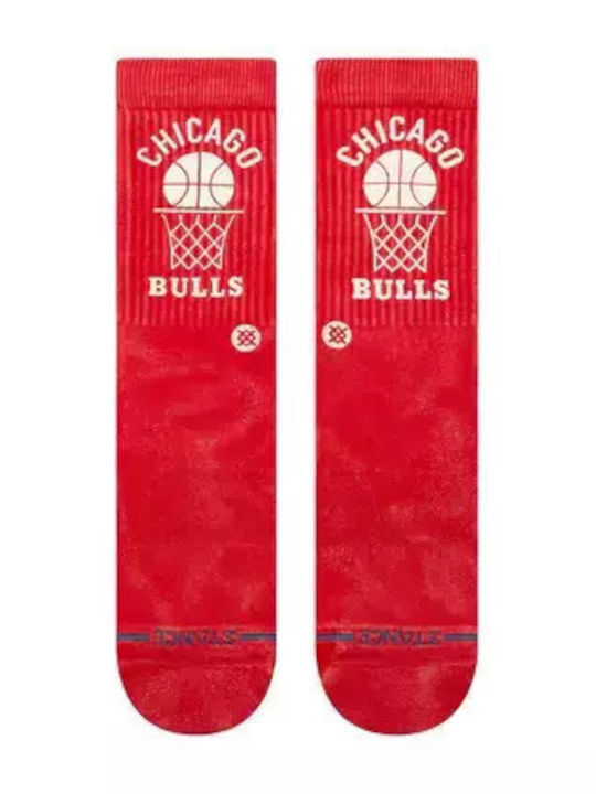 Stance Vintage Chicago Bulls Athletic Socks Red 1 Pair