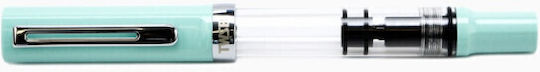 Twsbi Kalligraphiefüller Mittel Grün mit Grün Tinte
