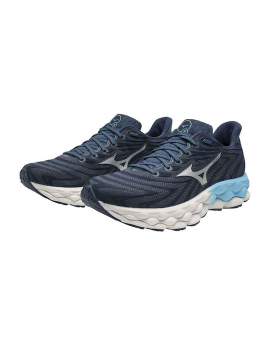 Wave Sky 8 Sport Shoes Running Blue