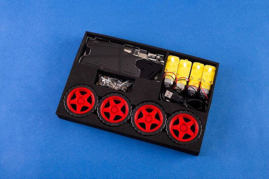 CircuitMess Circuitmess Wheelson Diy Ai Self-driving Car STEM Образователна Игра Роботика за 7+ години Години
