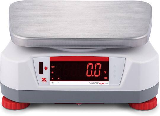 Cântar Valor 4000 Legalizat Impermeabil pentru Bucătărie Gastronomică Ip68 Led 3kg 1g Ohaus V41pwe3t