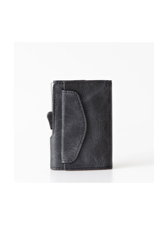 C-Secure Men's Card Wallet Black