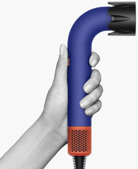 Dyson HD18 Supersonic R Ionic Επαγγελματικό Πιστολάκι Μαλλιών με Φυσούνα 1700W Vinca Blue / Topaz