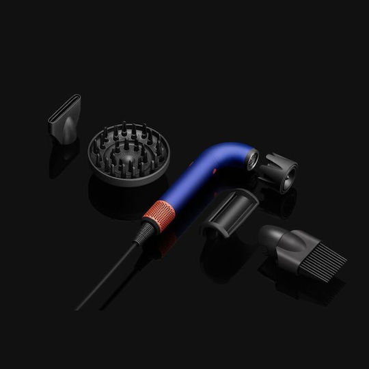 Dyson HD18 Supersonic R Ionic Επαγγελματικό Πιστολάκι Μαλλιών με Φυσούνα 1700W Vinca Blue / Topaz