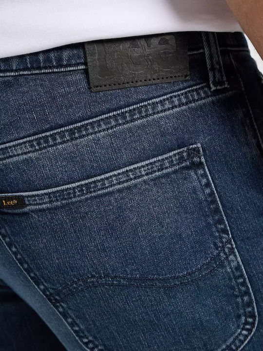 Daren Herren Jeanshose mit Regulär Gerade Anwendung Dunkelblau