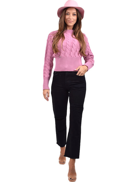 Combos Knitwear Γυναικείο Καπέλο Ροζ