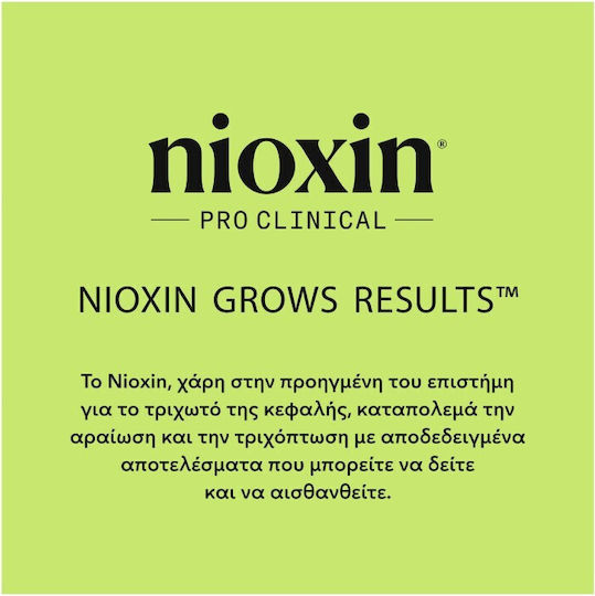 Nioxin Hair Treatment Set Against Hair Loss for Oily Hair with Shampoo, Conditioner & Treatment 3 Pieces