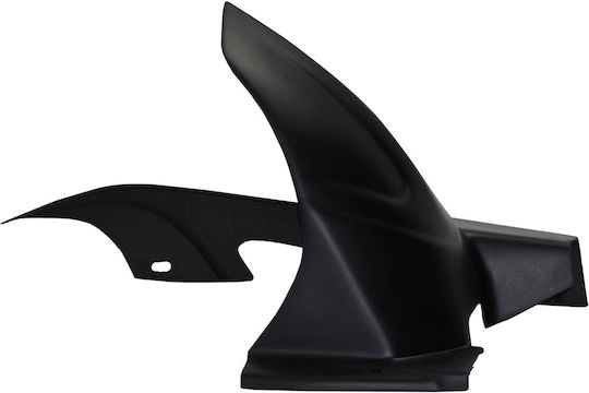 GP Kompozit Motorcycle Rear Wheel Fender Black 1pcs