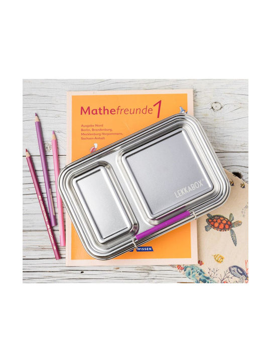 Lekkabox Lunchbox Inox Lila 1Stück