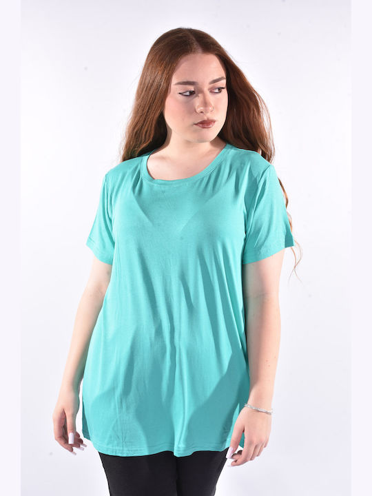Women's Blouse Short Sleeve Pink