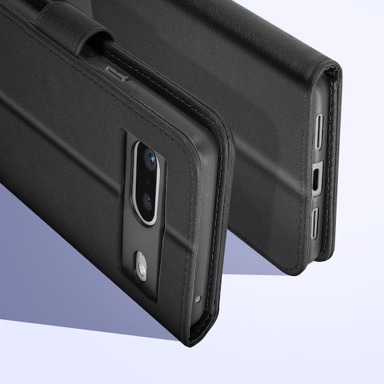 Husă Google Pixel 7 Folio cu suport video Negru