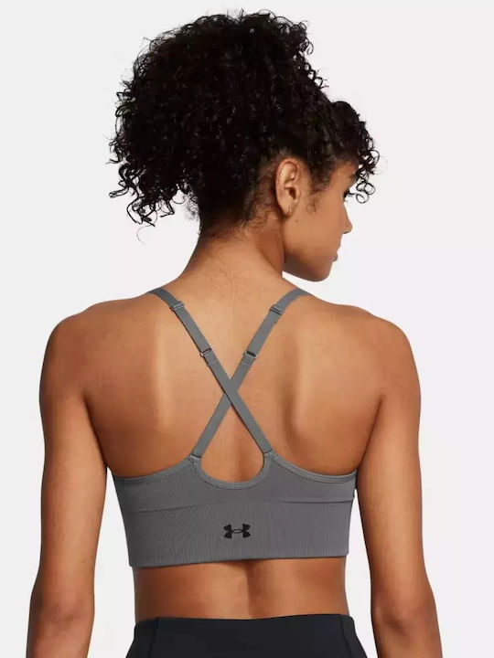 Under Armour Vanish Women's Bra without Padding Gray