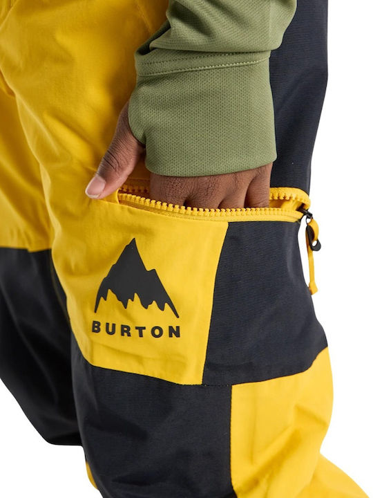 Burton Snow 24321100700 Kids Trousers for Ski & Snowboard Yellow