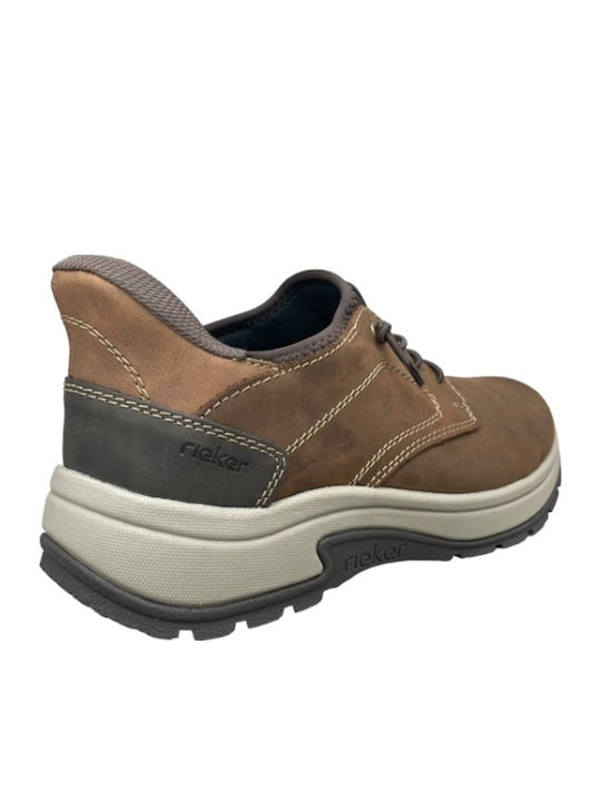 Men's Leather Casual Shoes Brown