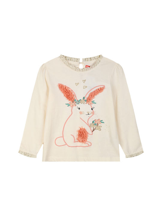 Energiers Kids Blouse Long Sleeve Cream