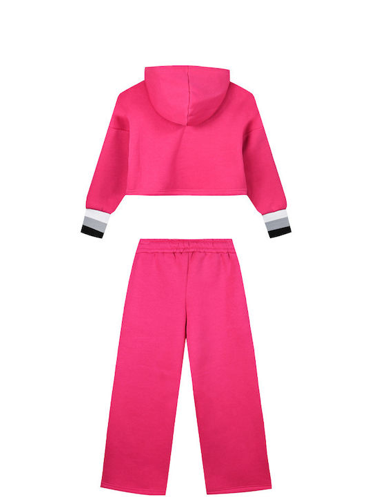 Energiers Kids Sweatpants Set magenta 2pcs