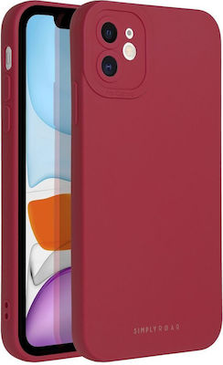 Roar Luna Silicone Back Cover Red (iPhone 11)