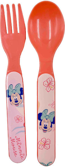 Alouette Plastic Kids' Food Container Minnie 0.5 L Multicolour 17.5 x 12.5 x 6 cm