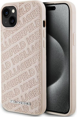 Karl Lagerfeld Back Cover Πλαστικό Ροζ (iPhone 15)