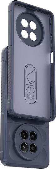 Techsuit Magic Umschlag Rückseite Silikon Lila (Realme 12 / 12x)