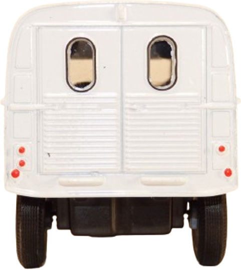 Welly Mașinuță Citroen 2CV Fourgonnette Alb Pull Back