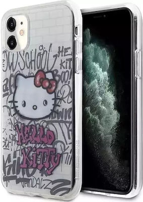 Hello Kitty Back Cover Plastic Durable White (iPhone 11)