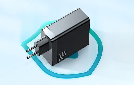 Mcdodo Φορτιστής Χωρίς Καλώδιο GaN με Θύρα USB-A και 2 Θύρες USB-C 140W Μαύρος (GaN CH-2911)
