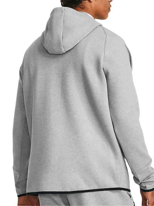 Under Armour Unstoppable Herren Sweatshirt Jacke mit Kapuze Gray