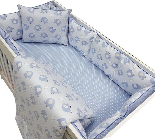 Beboulino Σет За Количка Baby Blue 8бр