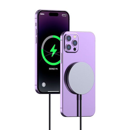 Dudao Φορτιστής Magsafe 15W Power Delivery Μαύρος (A12XS)