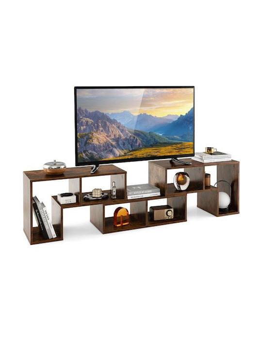 Έπιπλο Τηλεόρασης Καφέ Μ180xΠ30xΥ43cm
