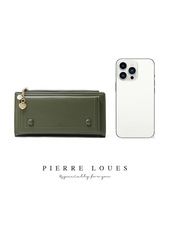 Large Women's Wallet Cards Green