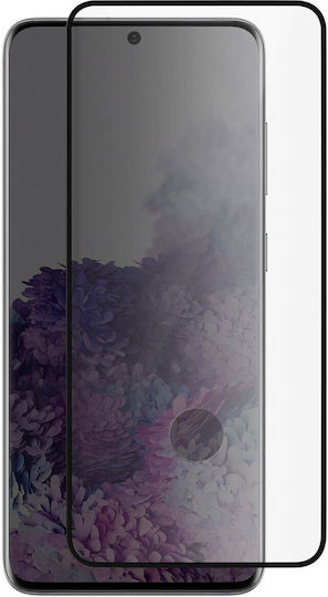 Galaxy S20 Plus 9h Tempered Glass Akashi Clear Screen Protector Black Outline