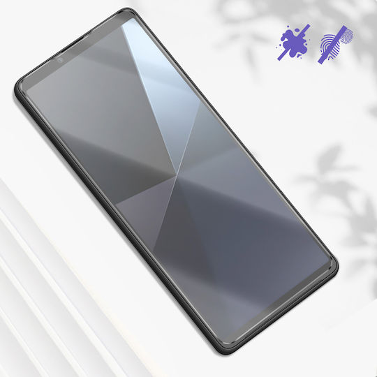Протектор от закалено стъкло Avizar за Sony Xperia 10 Vi, твърдост 9H, устойчив на надраскване, прозрачен