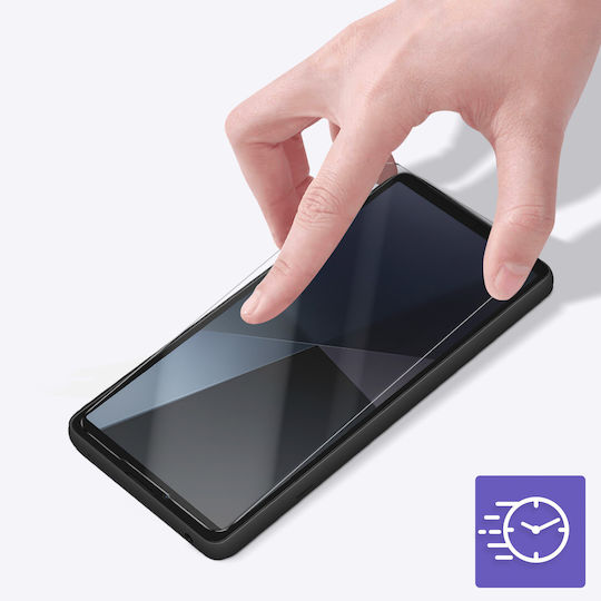 Протектор от закалено стъкло Avizar за Sony Xperia 10 Vi, твърдост 9H, устойчив на надраскване, прозрачен