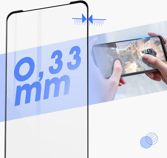 Panzerglas Displayschutz Moto G53 G23 G13 9h Abgeschrägt Bigben Schwarz