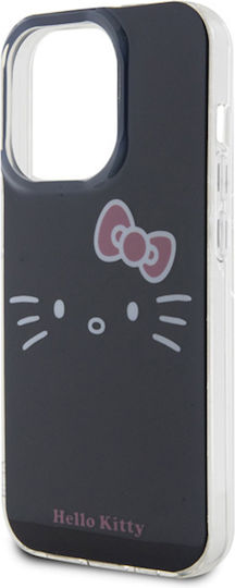 Hello Kitty Задна корица Пластмаса Черен (iPhone 14 Pro)