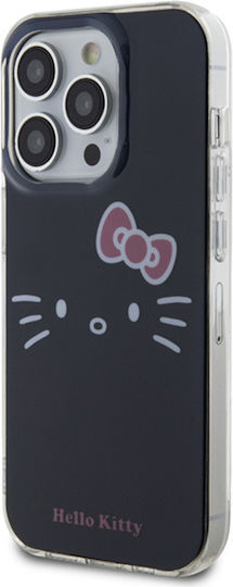 Hello Kitty Задна корица Пластмаса Черен (iPhone 14 Pro)