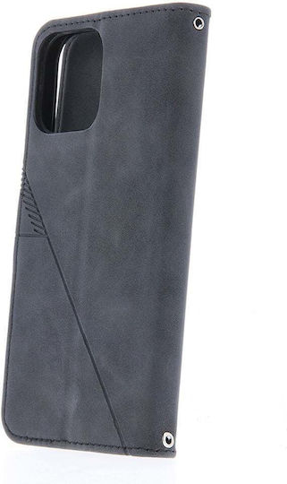 TelForceOne Smart Trendy Porto Back Cover Δερματίνης Μαύρο (iPhone 14 Plus)