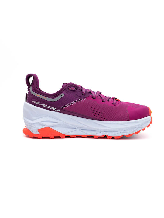 Altra Olympus 5 Damen Sportschuhe Trail Running Rosa