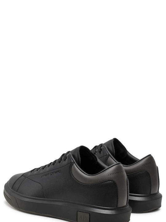 Armani Exchange English Sneakers Black