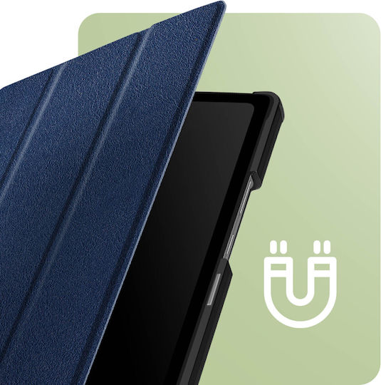 Калъф Lenovo Tab M9 с видео поддръжка, клавиатура и режим на заспиване, полунощно синьо