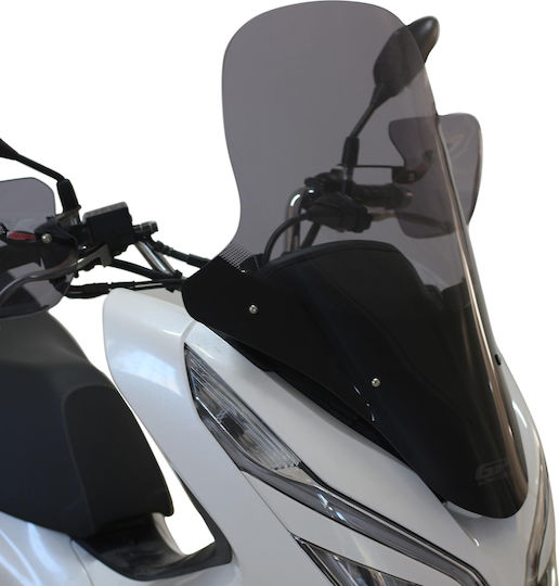 GP Kompozit Motorcycle Windshield & Windscreen Tinted Visor for Honda PCX 125 09330401-65