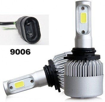 Lampen Auto HB4-9006 Canbus LED 6000K Kaltes Weiß 12-24V 72W 2Stück