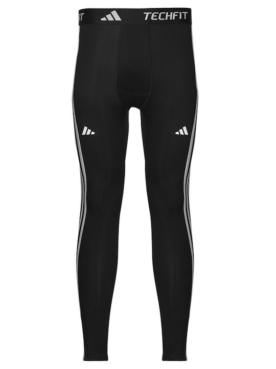 adidas Techfit Men's Sports Long Leggings Black
